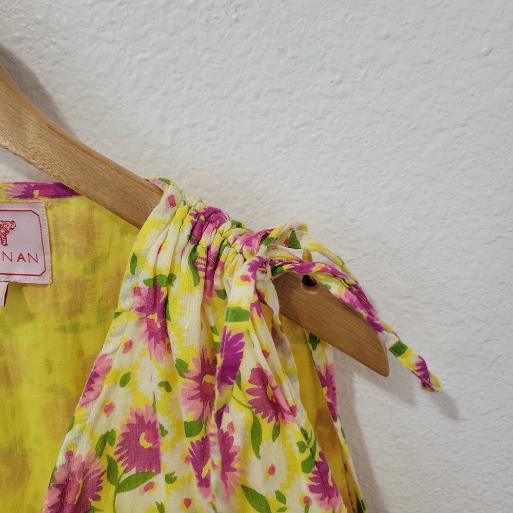 BANJANAN Sleeveless Cinch Waist Dress Size Small - Picture 7 of 8